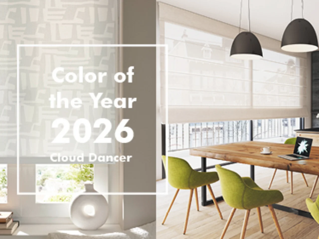 Pantone Farbtrend 2026 Cloud Dancer